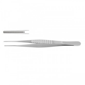 DeBakey Atrauma Forcep Stainless Steel, 16 cm - 6 1/4" Tip Size 3.5 mm